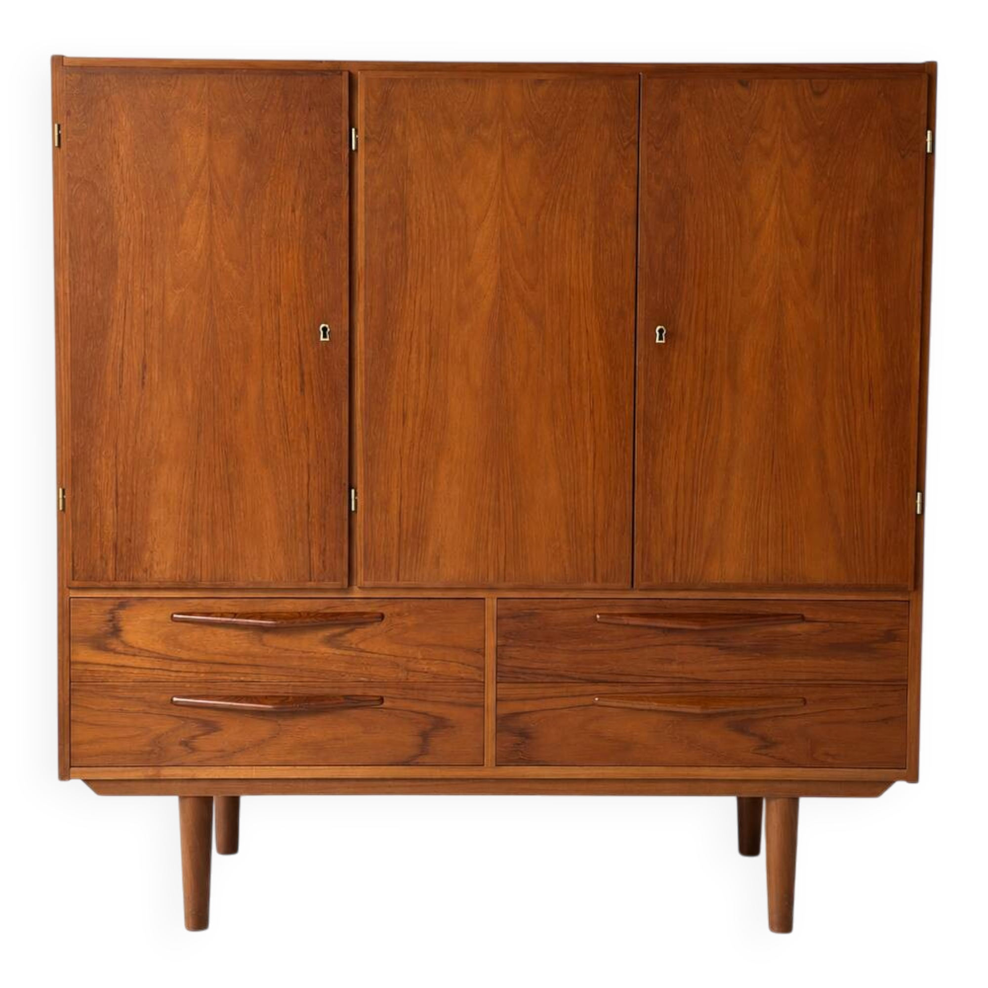 Cabinet en teck danois vintage
