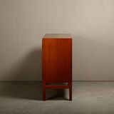 Børge Mogensen 'China' Cabinet (Model 232) in teak and brass, FDB Møbler Denmark