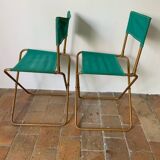 Pair of camping chairs
