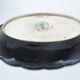 Old dish in enamels from longwy ombre et lumière collection ceramic design