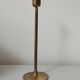 Brass candle holder, straight shape
