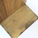 1960s Bookends | Set of 2 | Wood, Ceramic & Brass