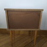 Bedside table feet pencils