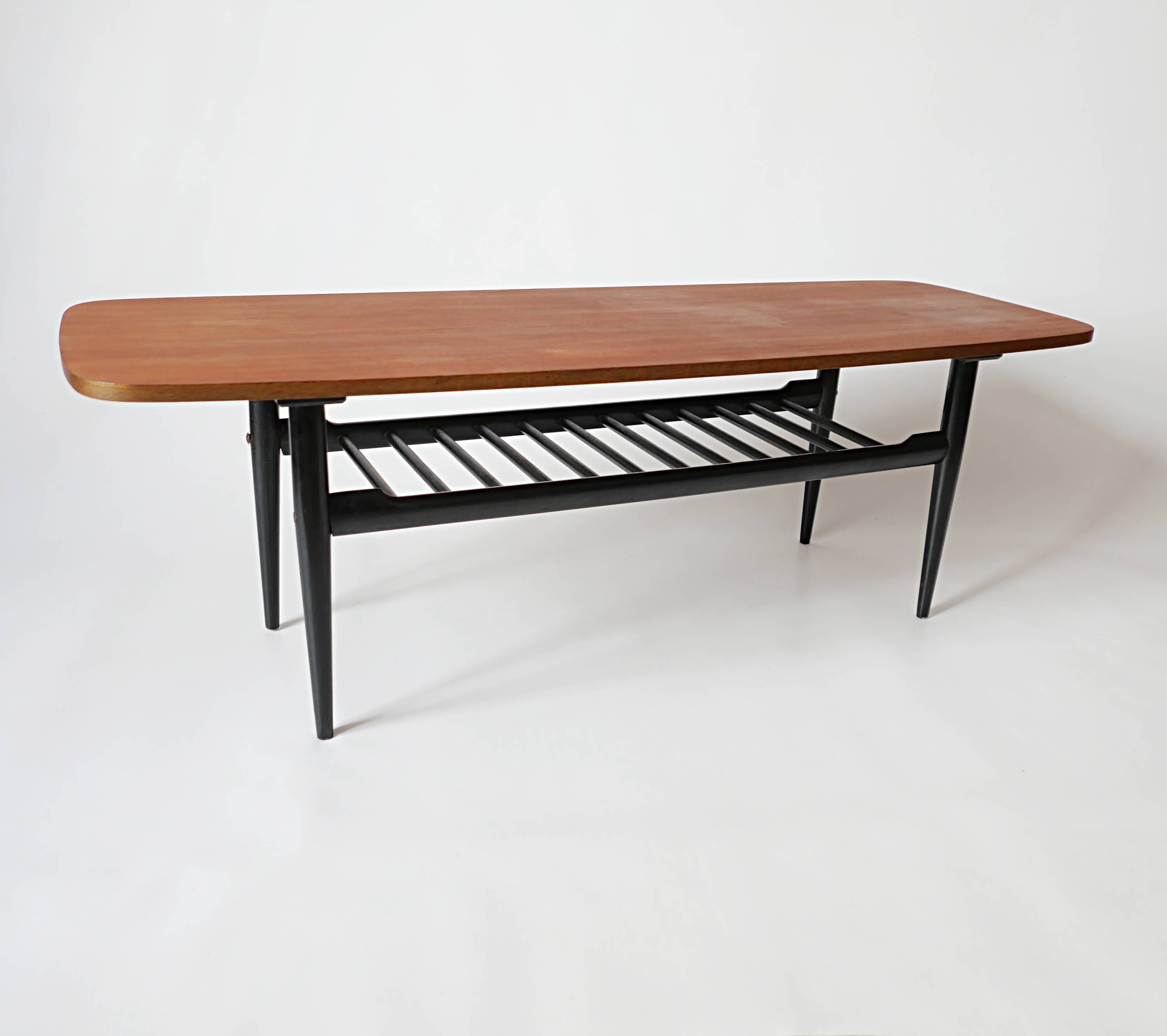 Scandinavian teak coffee table 1970