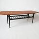 Table basse en teck scandinave 1970