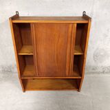 Étagère murale en bois années 50/60