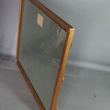 Old beaded frame st. Louis XVI gilded stucco wood