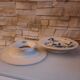 Assiettes  sur pied Gien