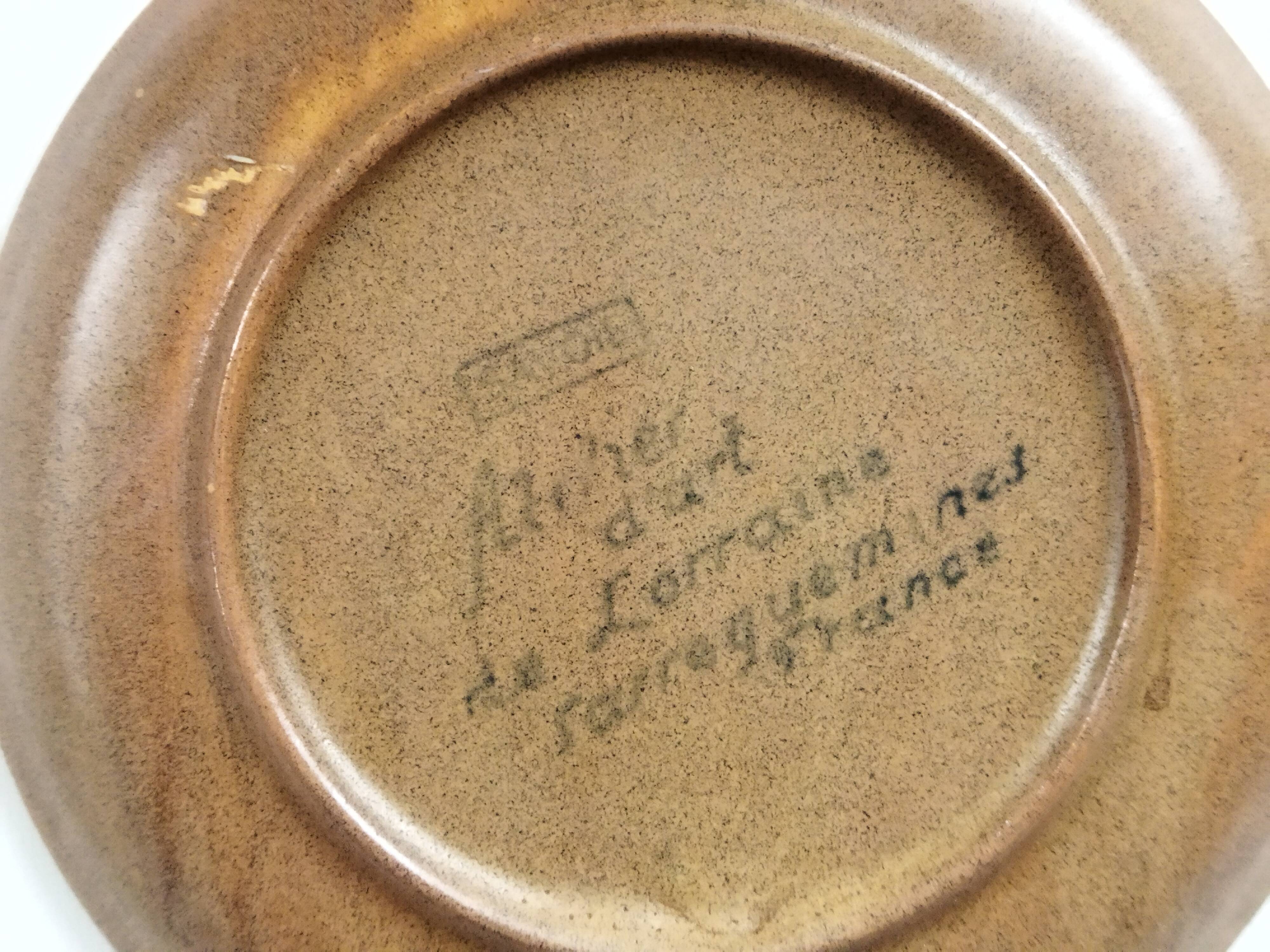 Sarreguemines "Savoie" coffee cups