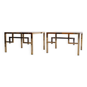 paire de tables d'appoint