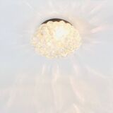 Plafonnier en verre à bulles du milieu du siècle par H. Tynell pour Limburg, années 1960