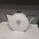 Czech Art Deco porcelain teapot Victoria