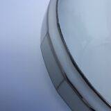 Salad bowl Art Deco porcelain silver net