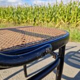Set of 2 cane bistro chairs