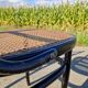 Set of 2 cane bistro chairs