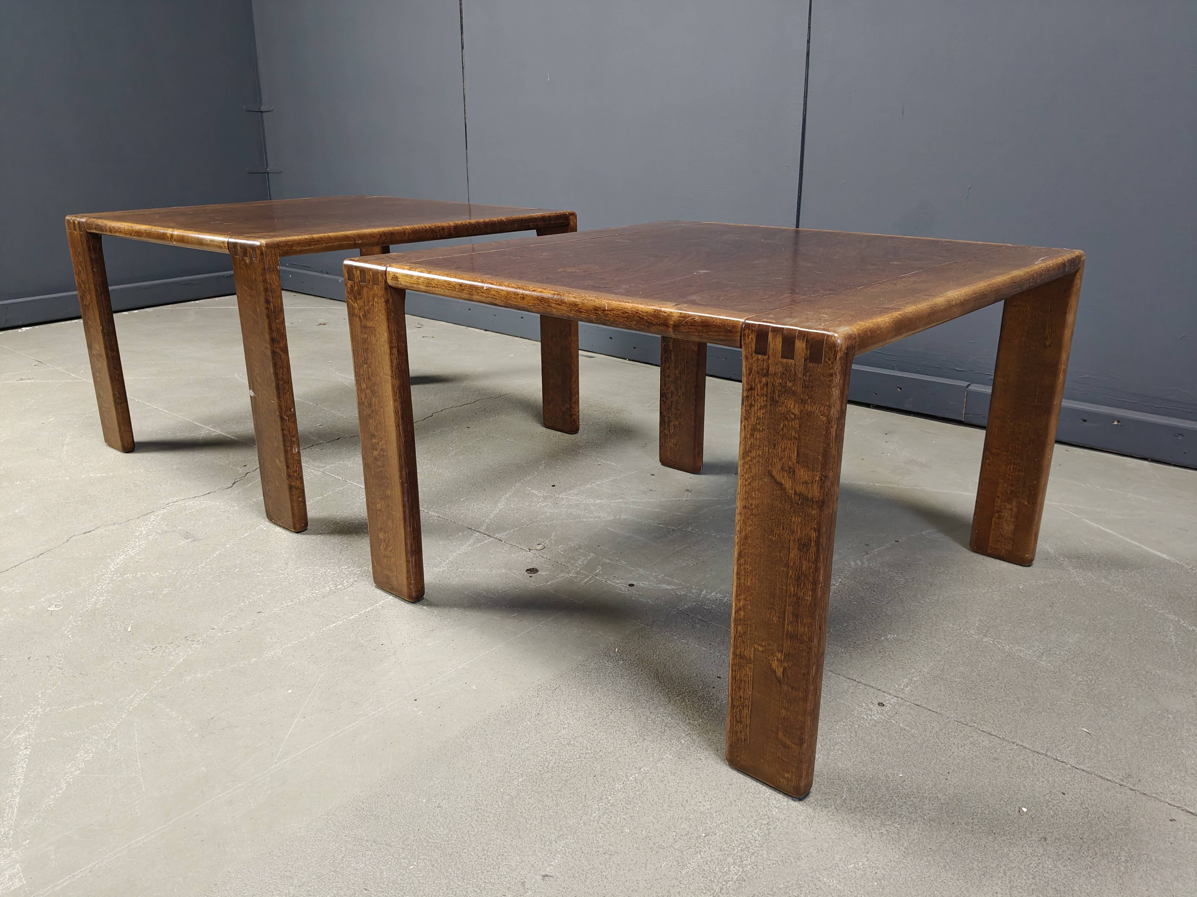 Paire de tables basses Bonanza par Asko, Finlande, 1960