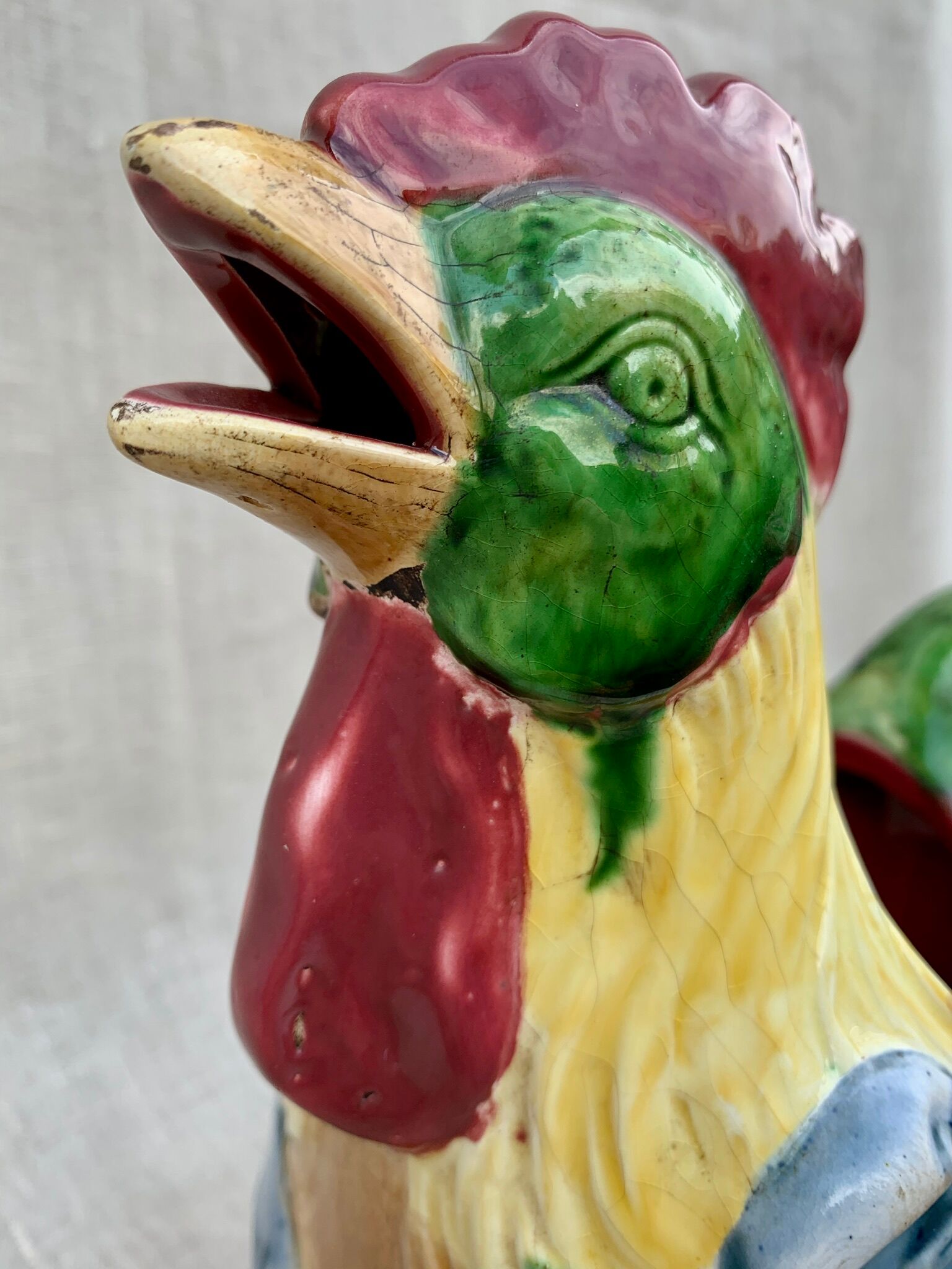 Pitcher dabs Rooster "the Gaul"