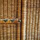 Small woven bamboo buffet, 1960s