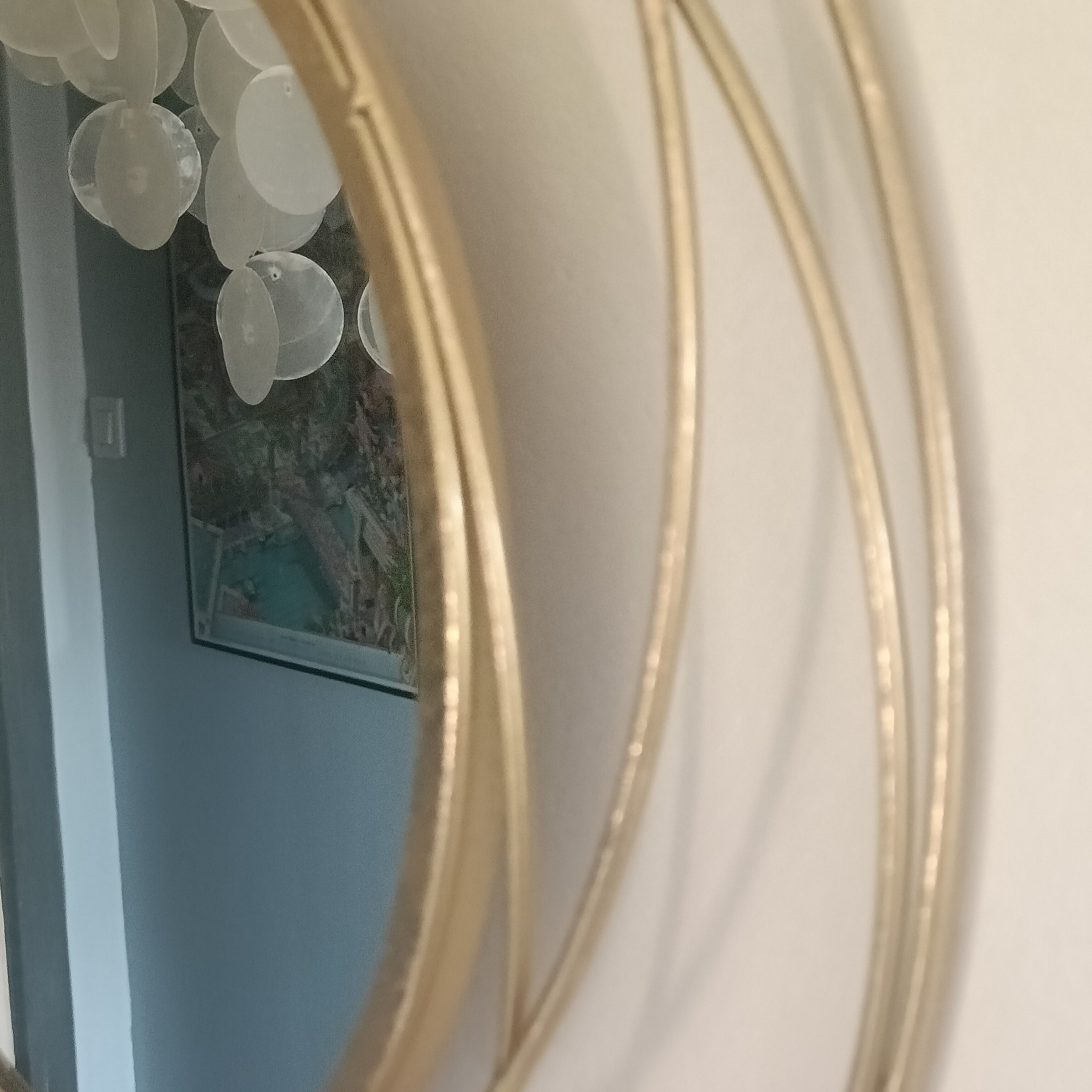 Vintage framed mirror