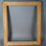 Canal frame in molded wood