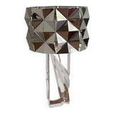 Kinetic lamp. 1980. Plexiglas and chrome-plated stainless steel.