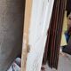 Old wooden exterior door