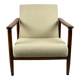 Beige boucle GFM-142 armchair, 1970s