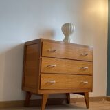 Chest of drawers 3 drawers compass feet
