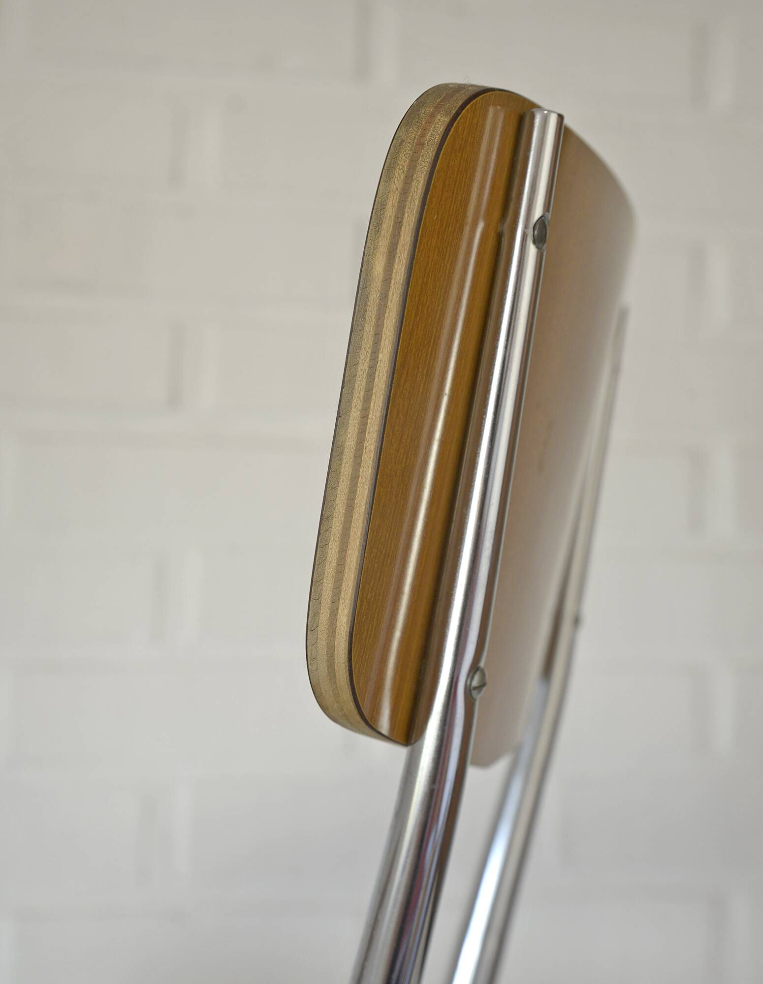 Set of 4 Vintage Dining Chairs Space Age Mid Century Modern Italy 1950's