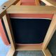 Light wood armchair