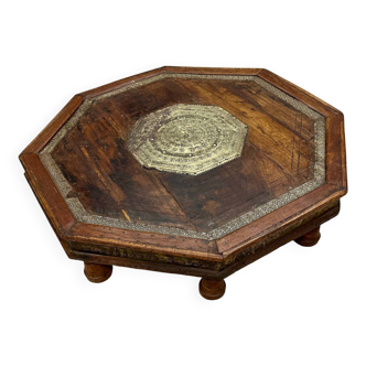 Table basse indienne 19e siecle