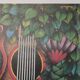 Vintage 1970s Baden Powell Maximalist Bossa Nova Concert Poster