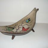 Butterfly fruit cup - Gabriel Fourmaintraux desvres