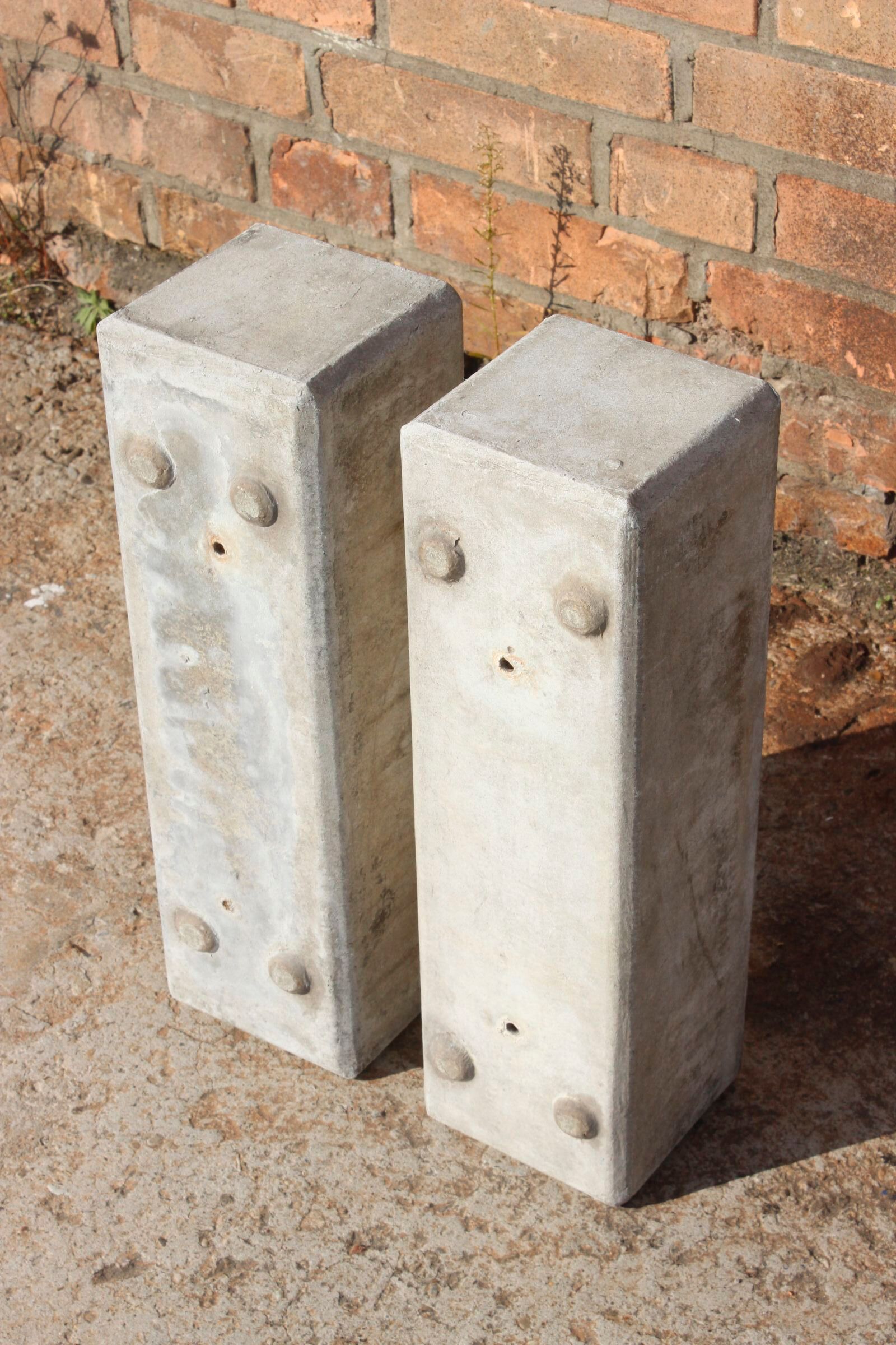 Pair of planters in Eternit , Switzerland 1970s