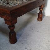 Table basse indienne authentique