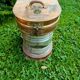 Old copper houseboat lamp