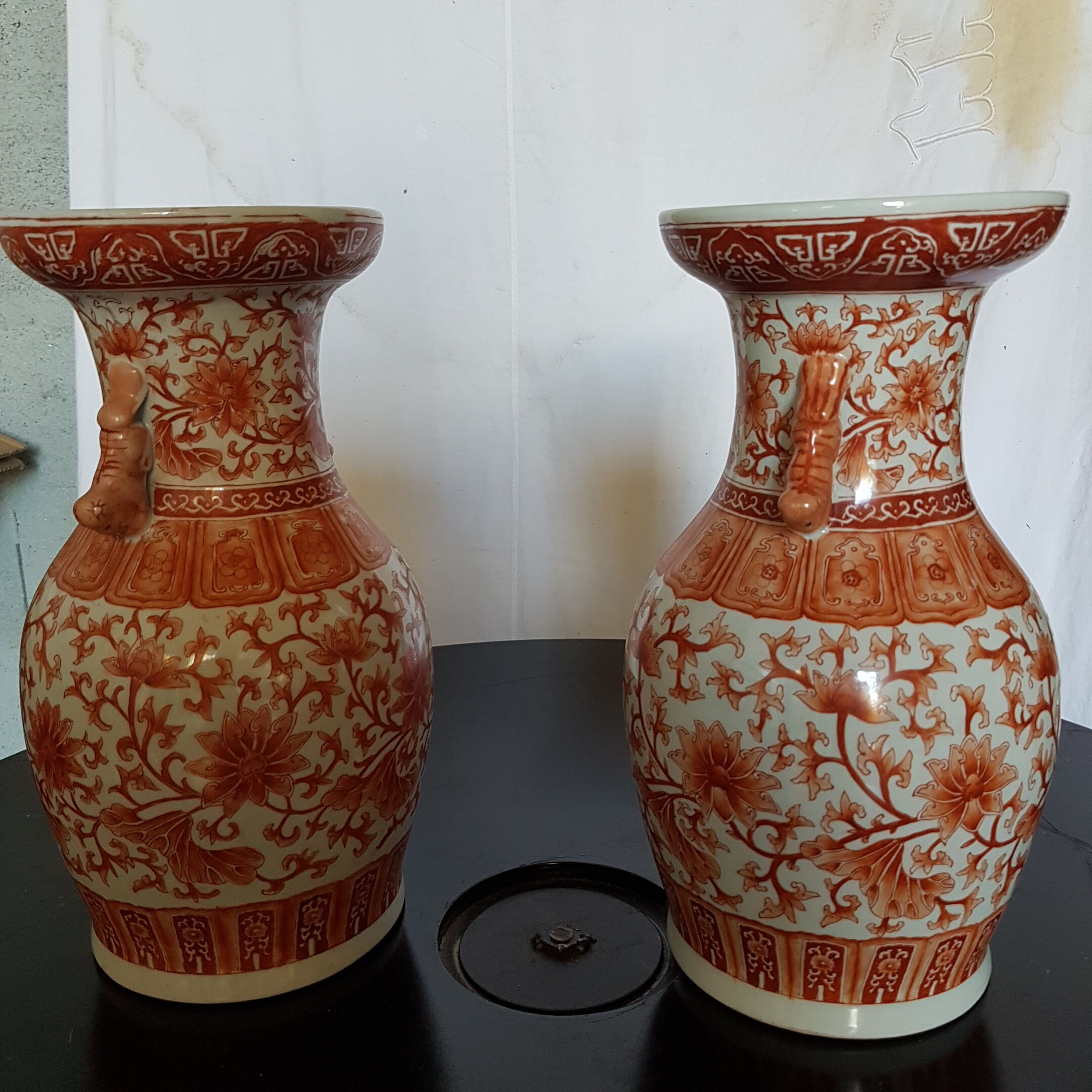 Pair of chinese vase
