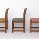 Set of 5 Vintage Dining Chairs, 1960s–1970s | Colorful Upholstered Vintage