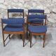 Set dining table 4 chairs by publisher McIntosh