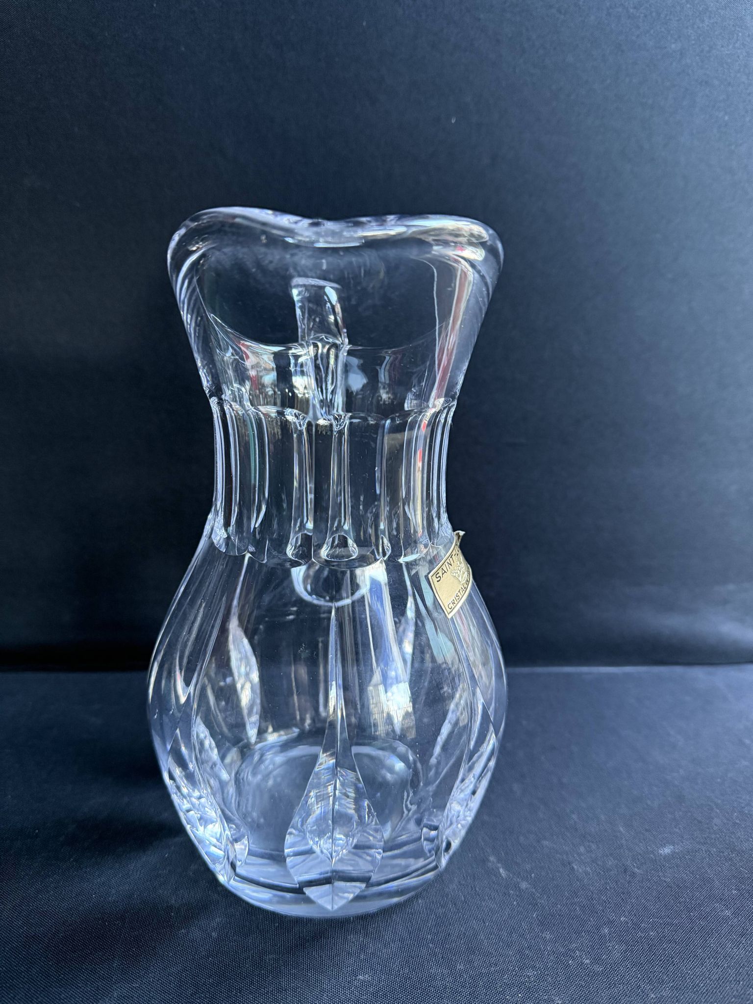 Cut crystal jug – Saint Louis Cerdagne service