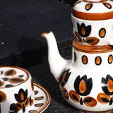 boch kimono coffee maker + filter + cake plate with lid