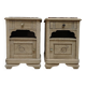Pair of art deco bedside tables