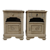 Pair of art deco bedside tables