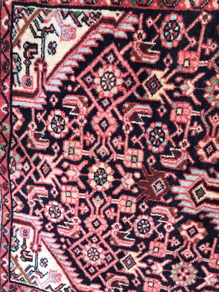 Persian hamadan carpet 75x128cm