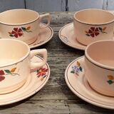 Coffee service in holy earthenware amand