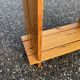 brutalist pine shelf 1970