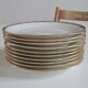 Set of 6 porcelain plates