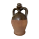 Persimmon glazed terracotta oil jar