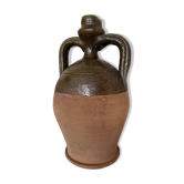 Persimmon glazed terracotta oil jar
