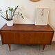 Enfilade scandinave en teck vintage